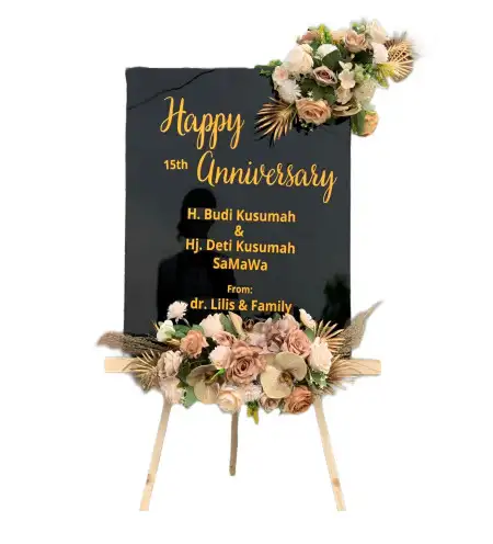 Papan Bunga Akrilik Srawung