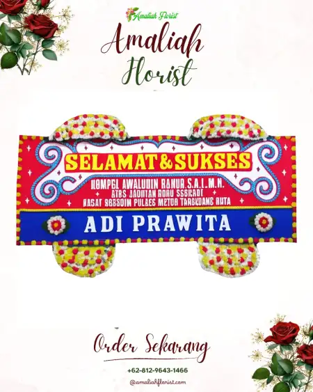 Papan Bunga Ucapan Selamat Srawung
